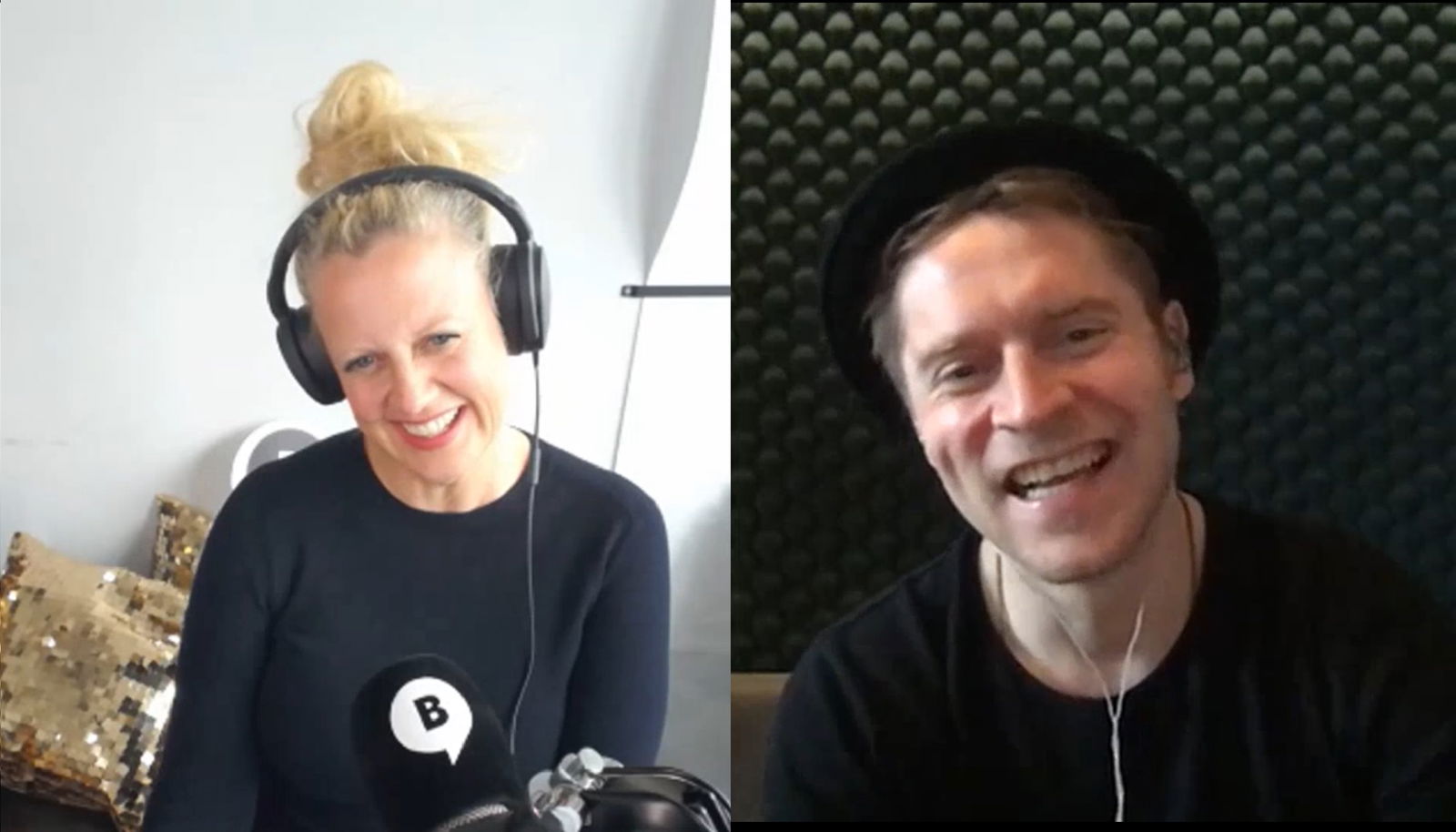 Johannes Oerding im Skypeinterview bei Barbara Schöneberger