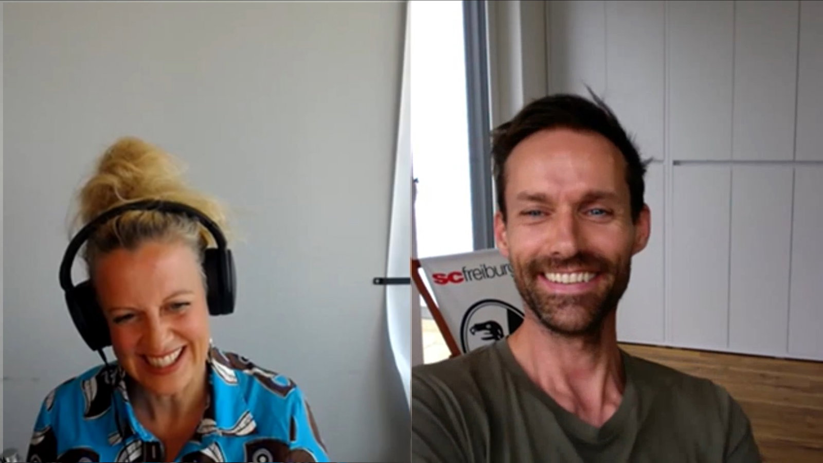 Sven Hannawald im Skypeinterview bei Barbara Schöneberger