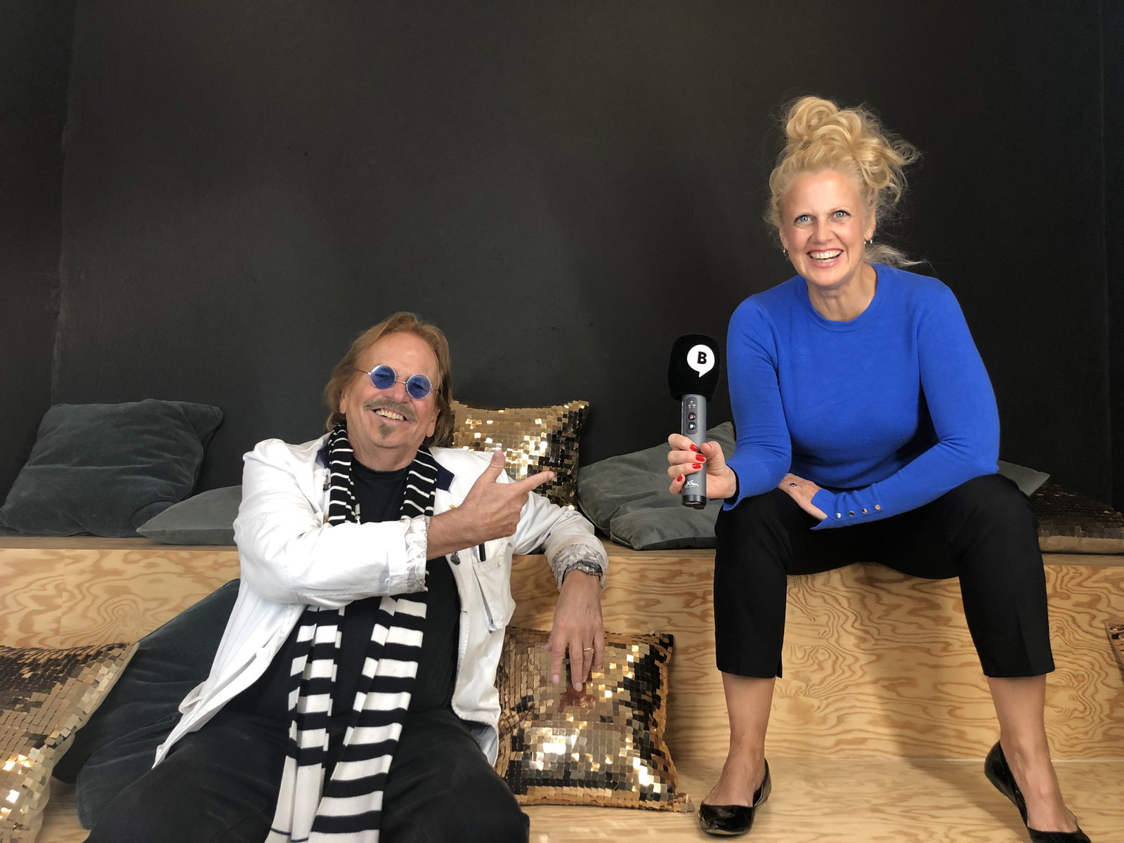 Frank Zander und Barbara Schöneberger