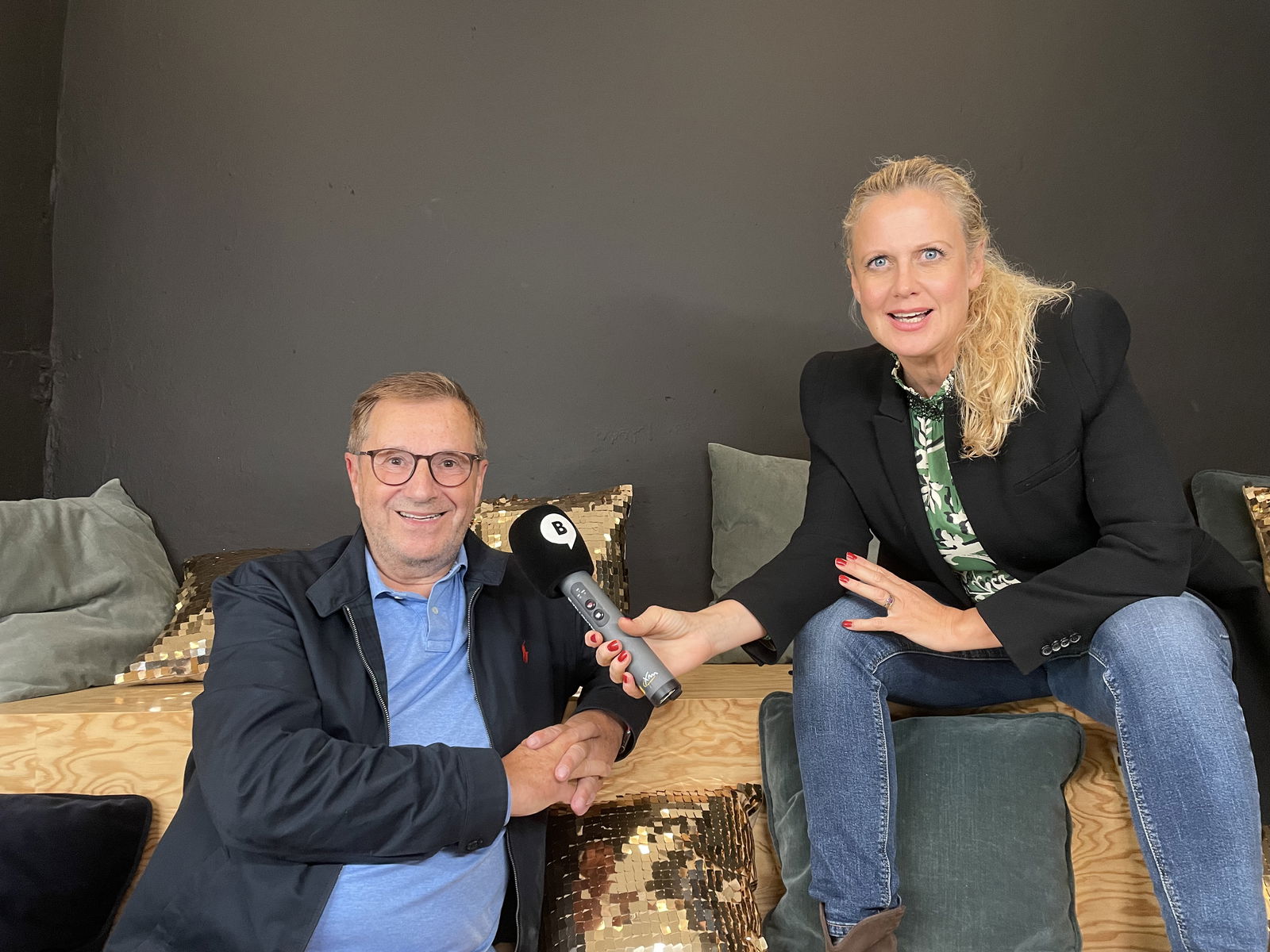 Jan Hofer und Barbara Schöneberger