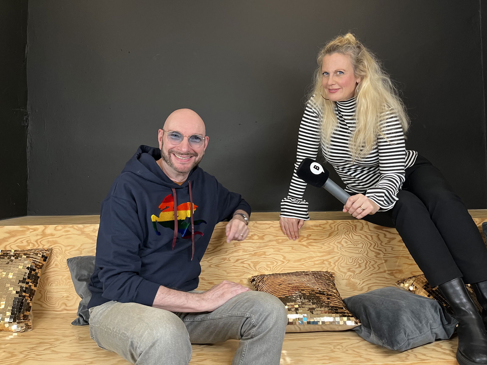 Ralph Morgenstern und Barbara Schöneberger 