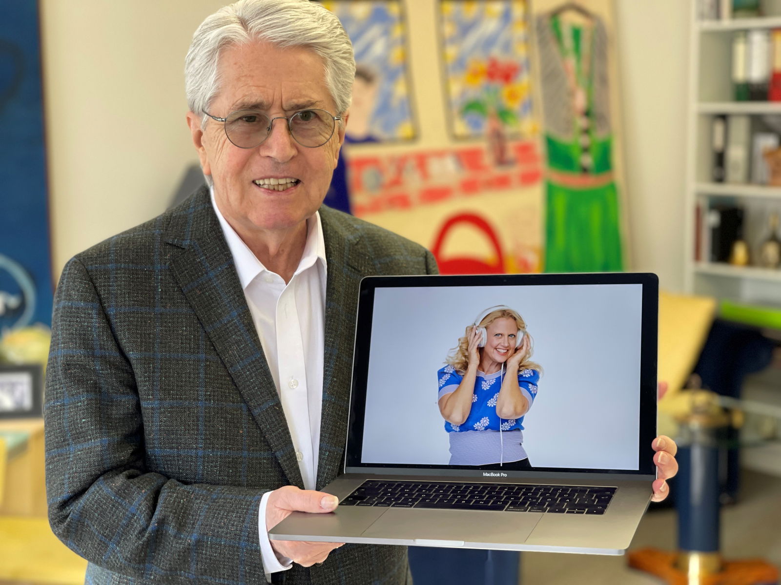 Frank Elstner und Barbara Schöneberger