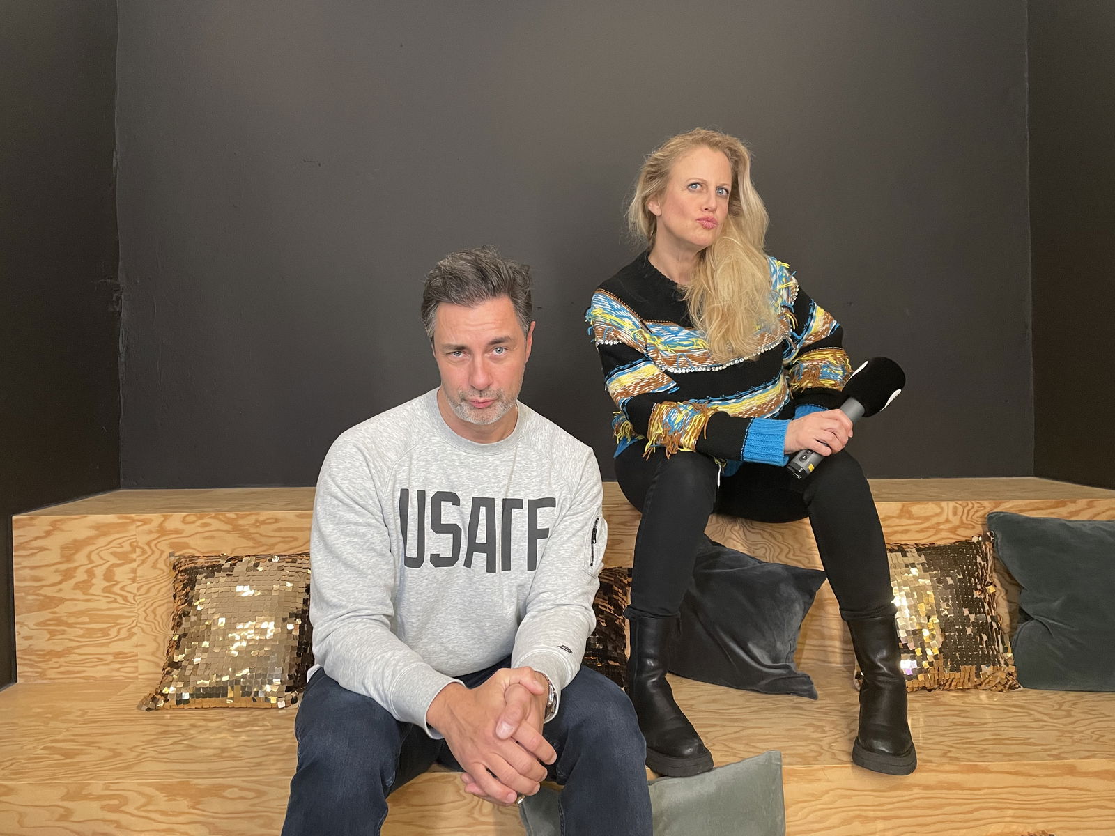 Marco Schreyl und Barbara Schöneberger 