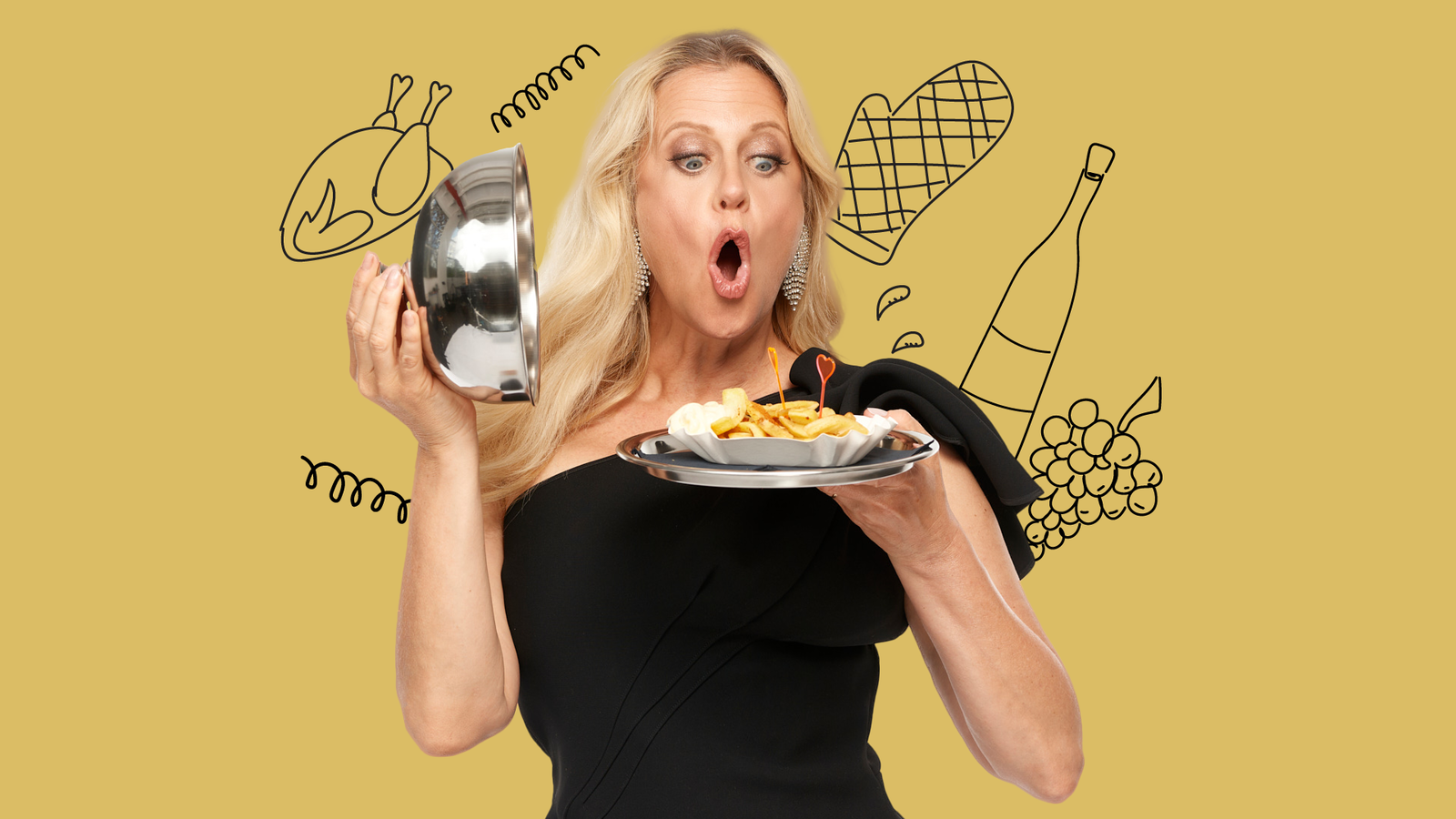 Dinnerparty Channelteaser Doodle