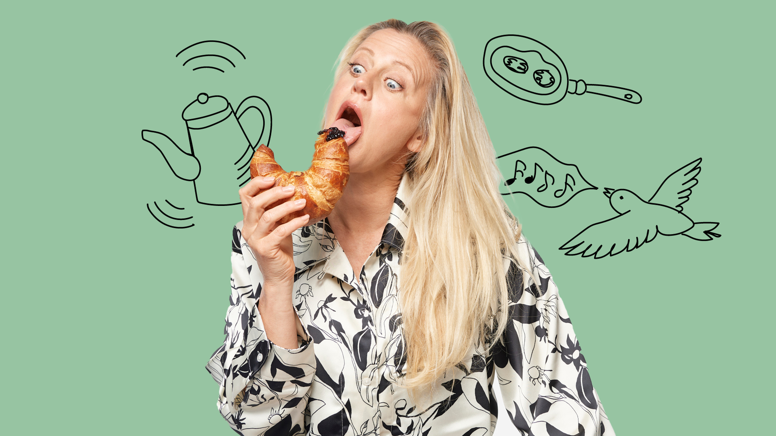 Sonntag Morgen Channelteaser Doodle