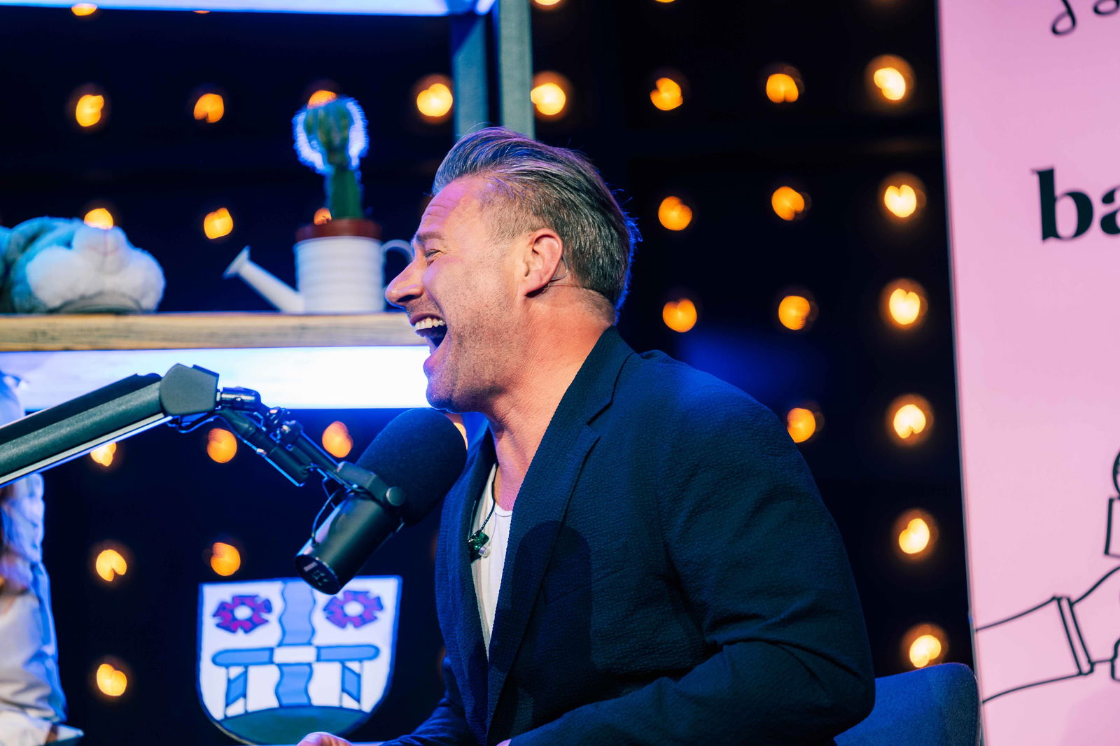 Live Podcast "Mit den Waffeln einer Frau" am 17. April 2023 im Mojo Club in Hamburg mit Barbara Schöneberger, Guido Maria Kretschmer & Sasha