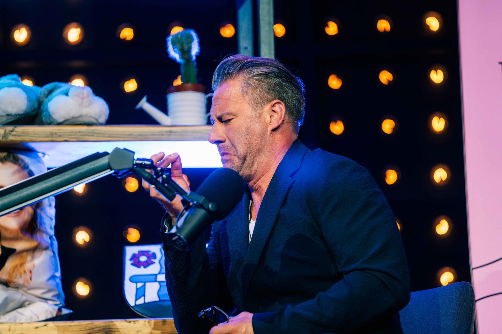 Live Podcast "Mit den Waffeln einer Frau" am 17. April 2023 im Mojo Club in Hamburg mit Barbara Schöneberger, Guido Maria Kretschmer & Sasha