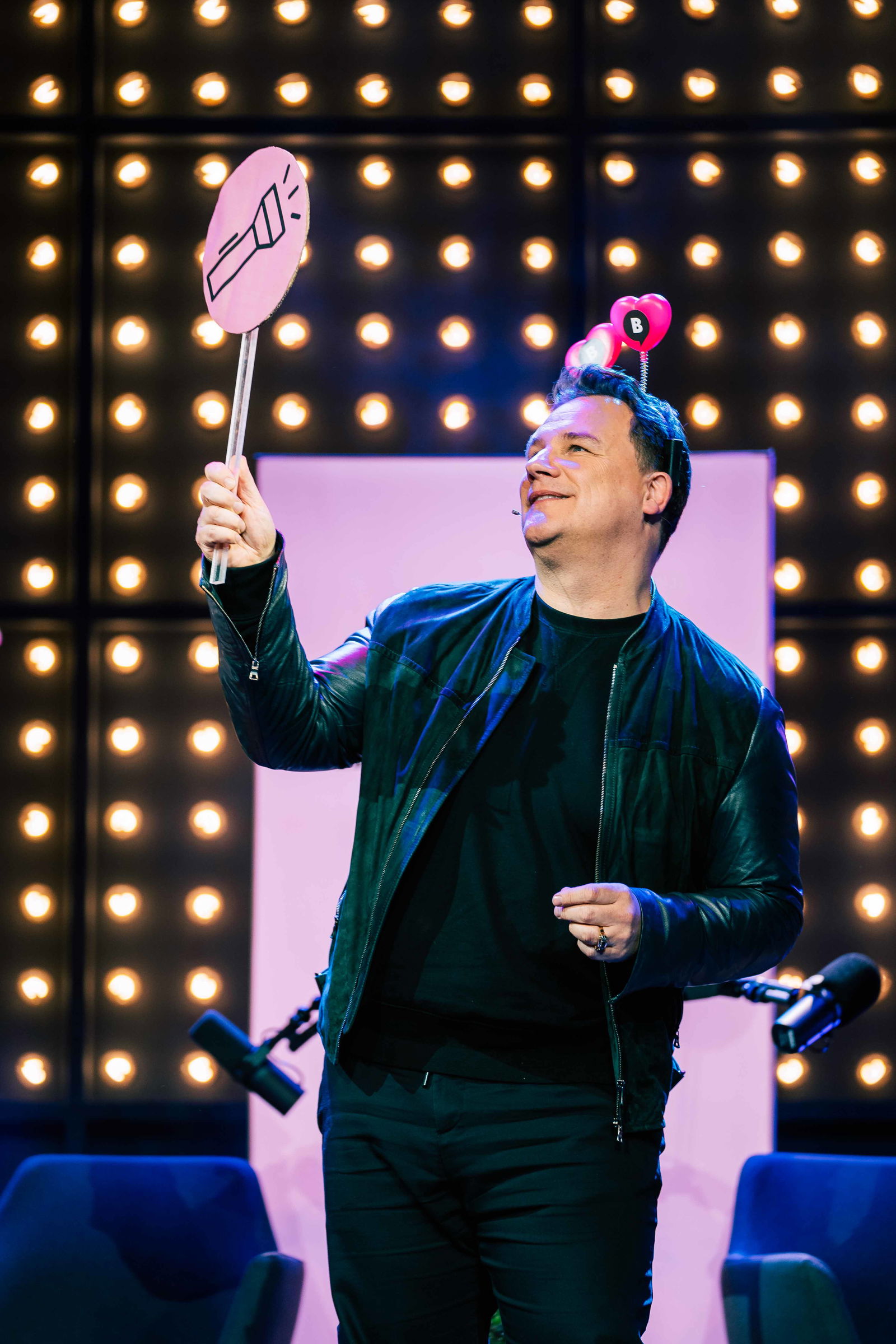 Live Podcast "Mit den Waffeln einer Frau" am 17. April 2023 im Mojo Club in Hamburg mit Barbara Schöneberger, Guido Maria Kretschmer & Sasha