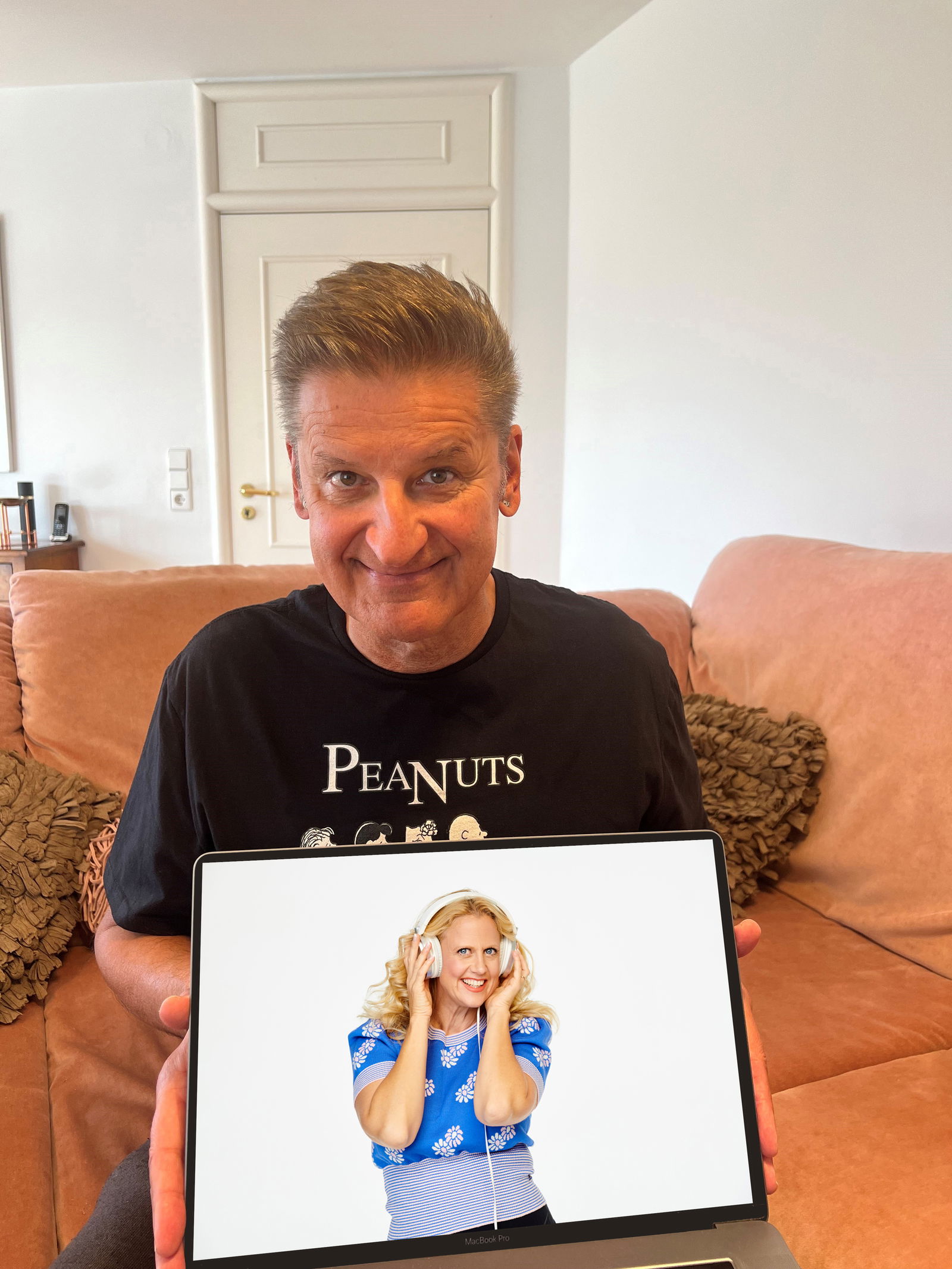 Barbara Schöneberger und Hartmut Engler