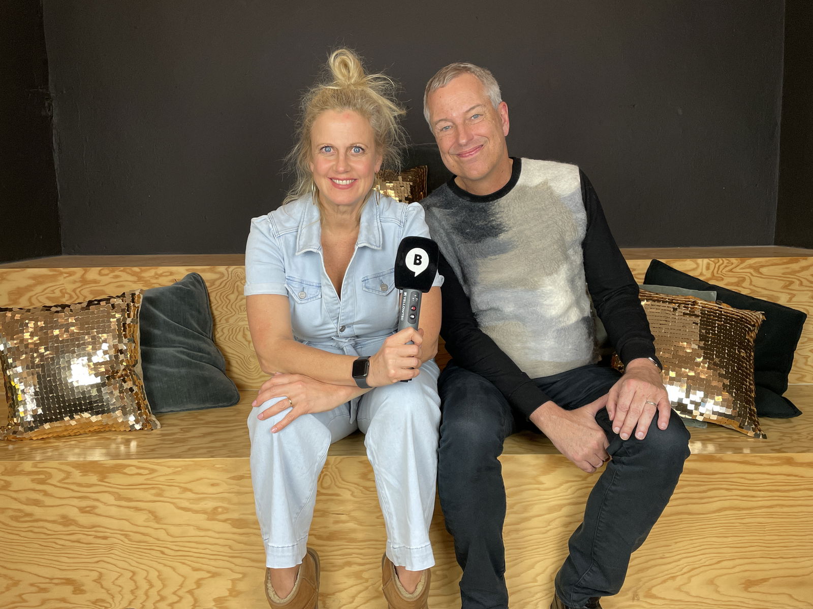 Barbara Schöneberger und Thomas Hermanns 