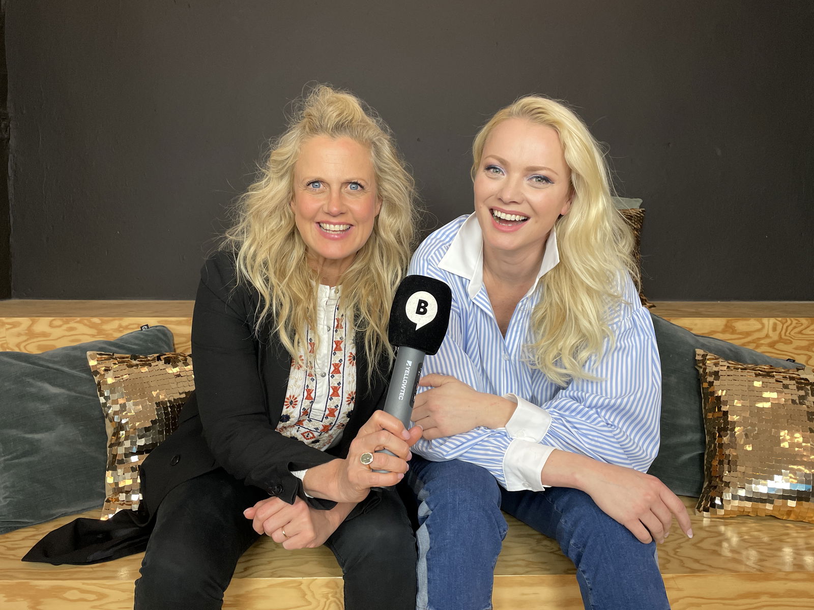 Barbara Schöneberger und Franziska Knuppe