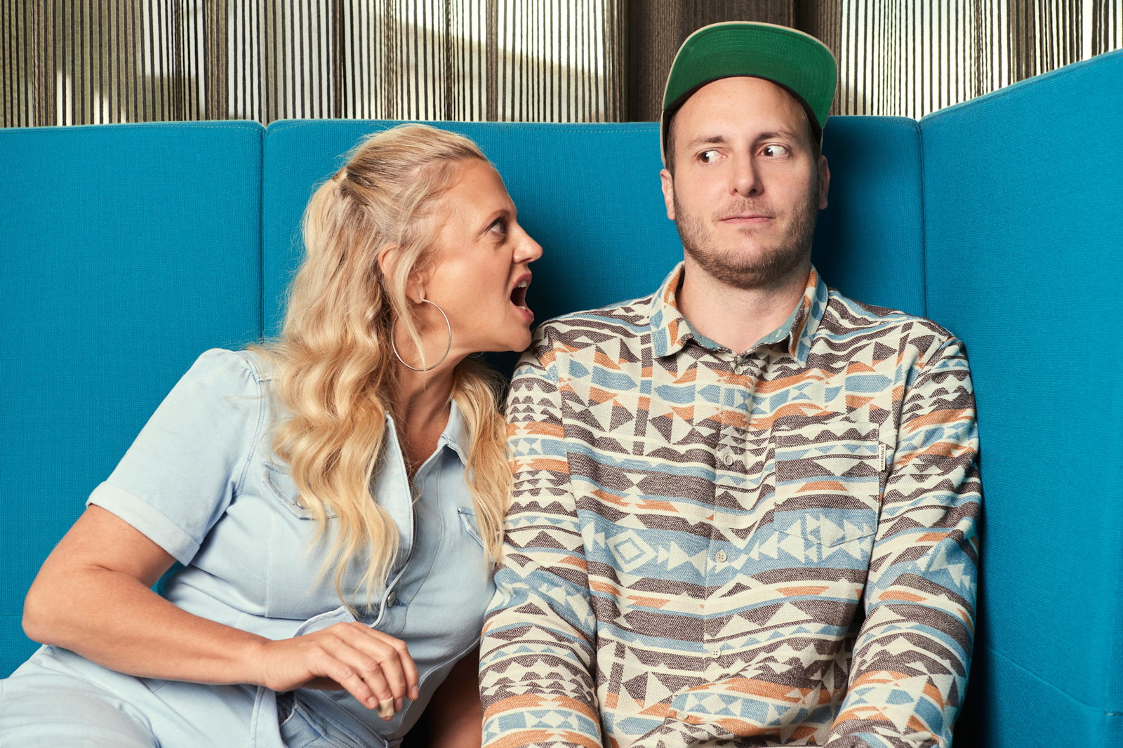 Barbara Schöneberger und Lars Bente 