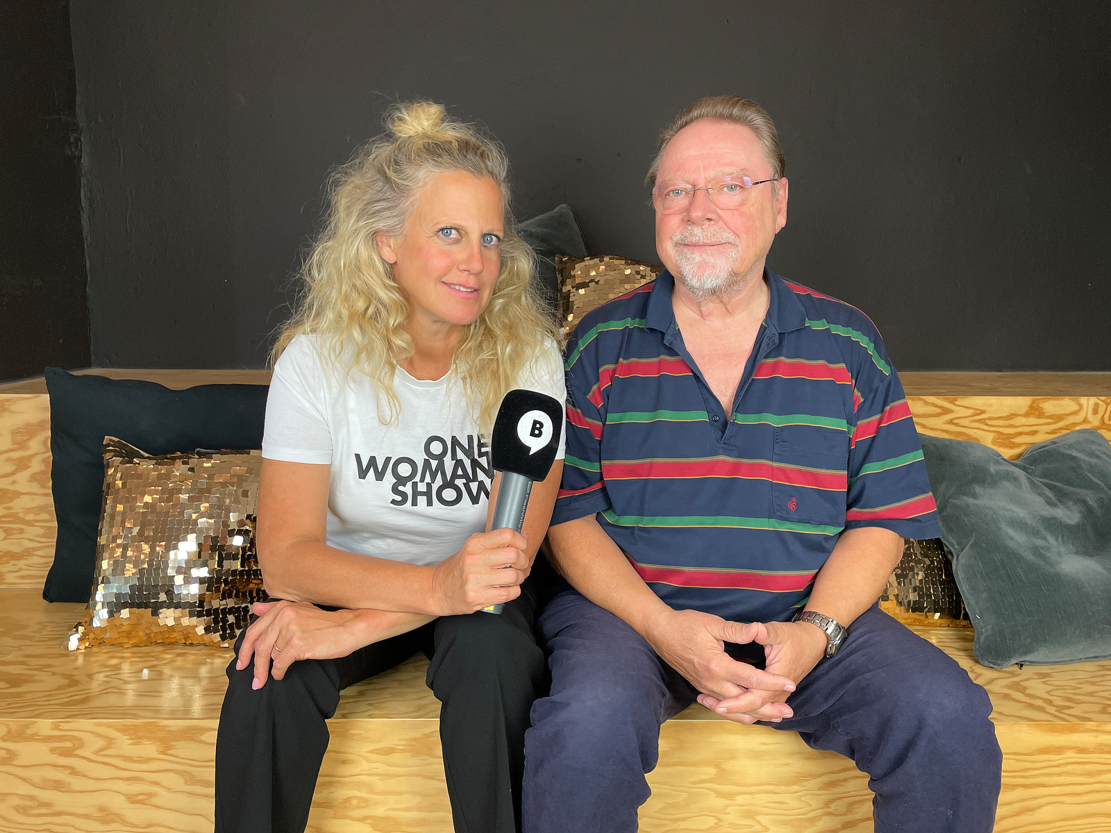 Barbara Schöneberger und Jürgen von der Lippe