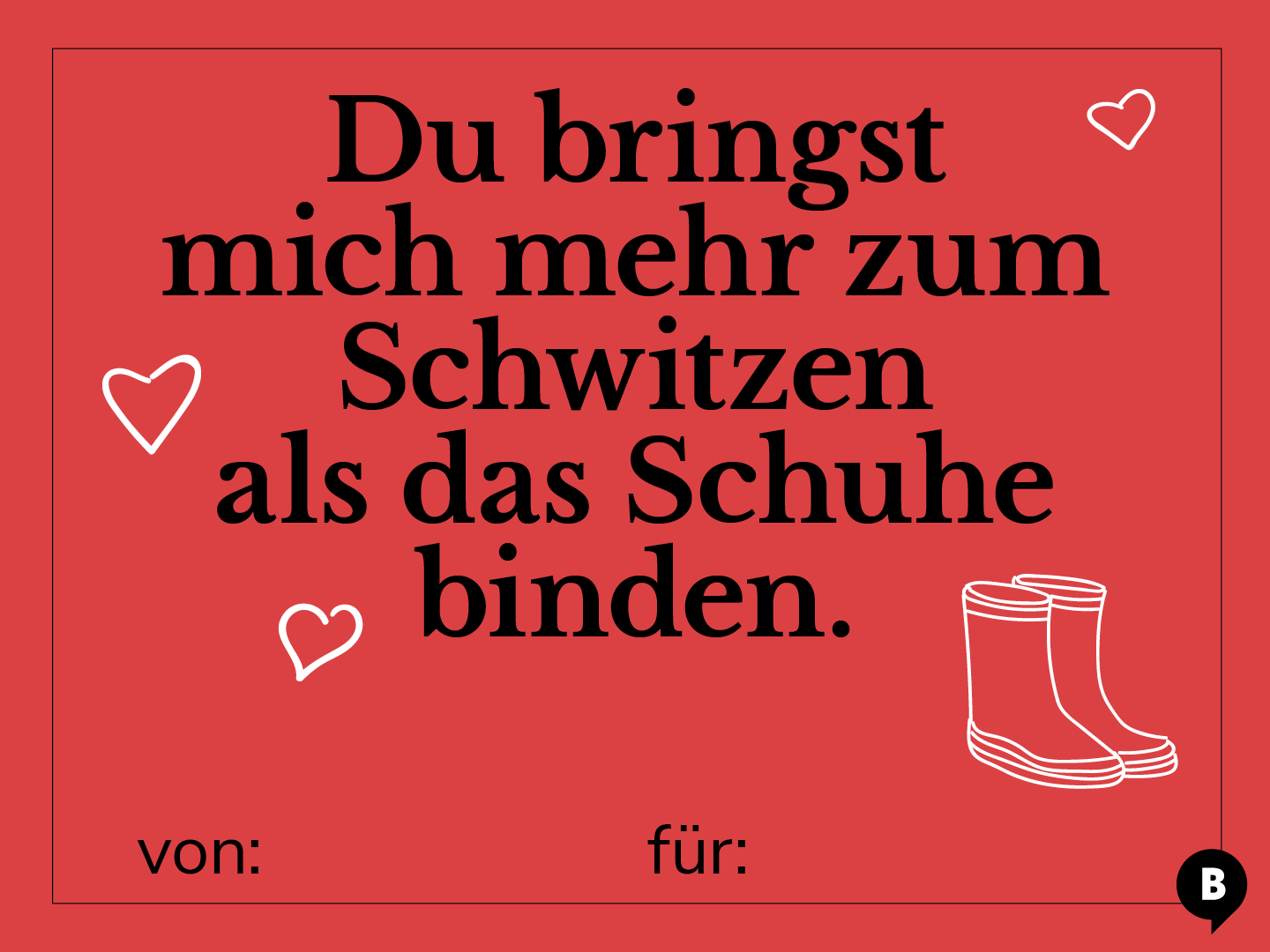 Valentinstagskarten von Barbara Schöneberger 