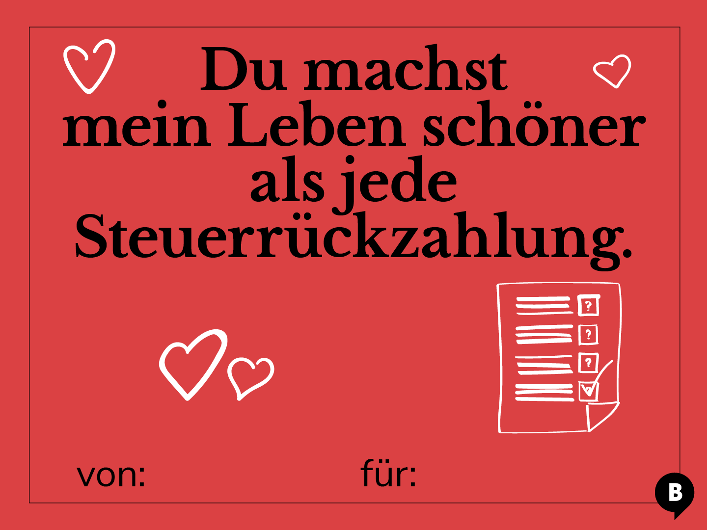 Valentinstagskarten von Barbara Schöneberger 