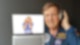 Barbara Schöneberger und Astronaut Ulrich Walter