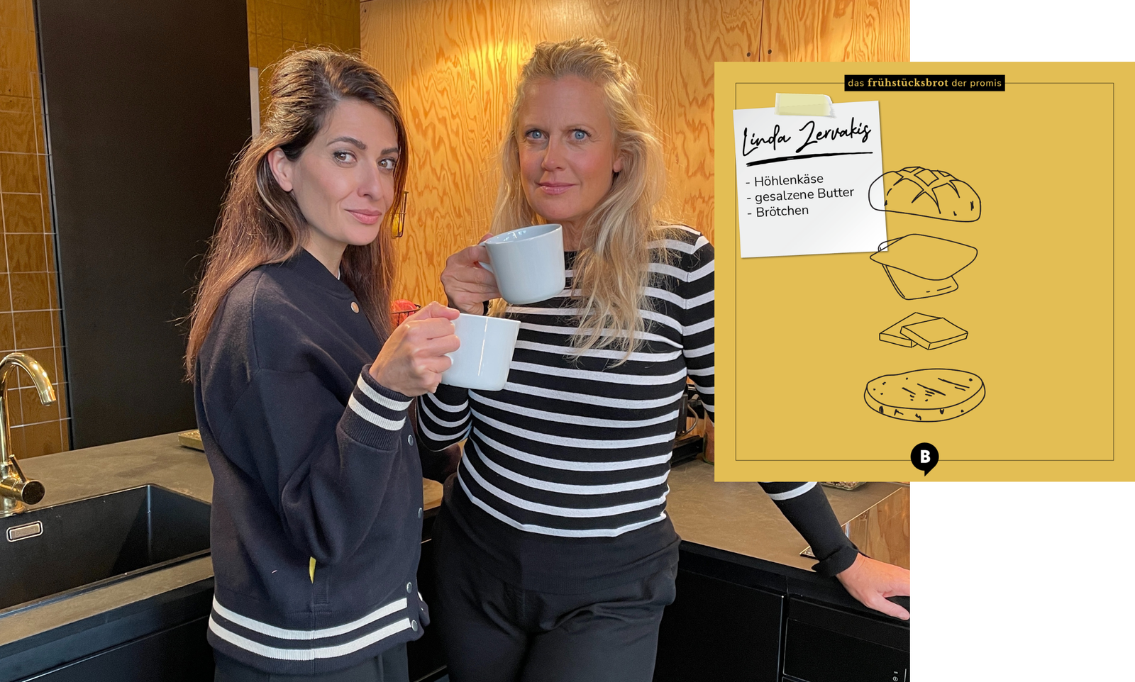 Linda Zervakis Frühstück bei Barbara