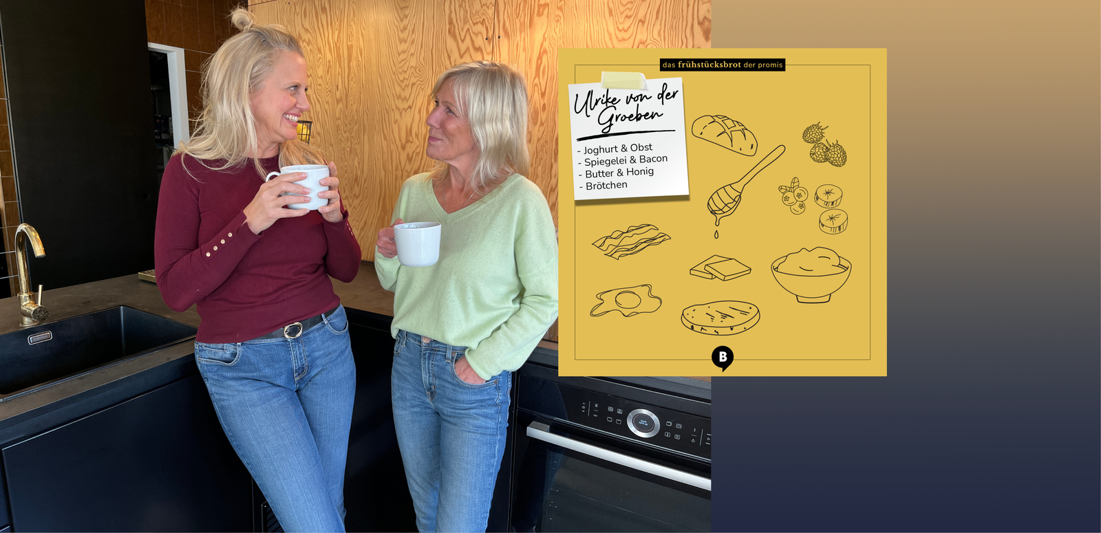 Barbara Schöneberger, Ulrike von der Groeben