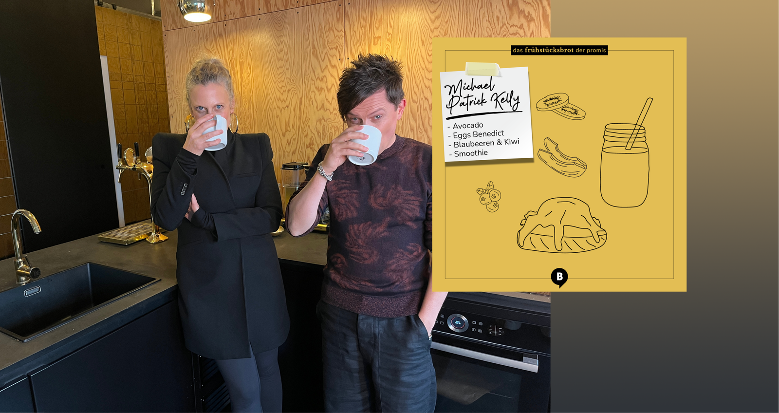 Barbara Schöneberger, Michael Patrick Kelly