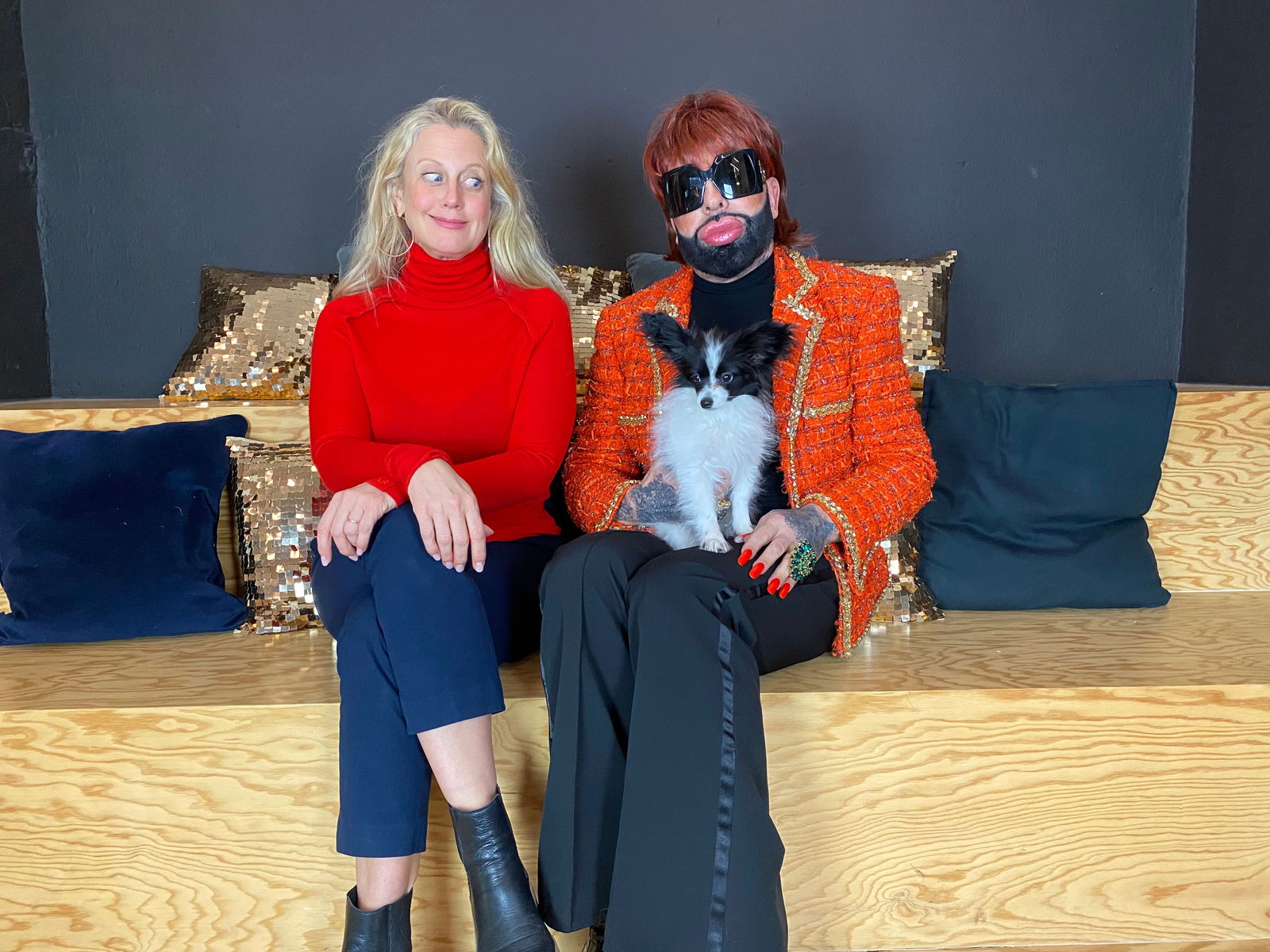 Barbara Schöneberger, Harald Glööckler