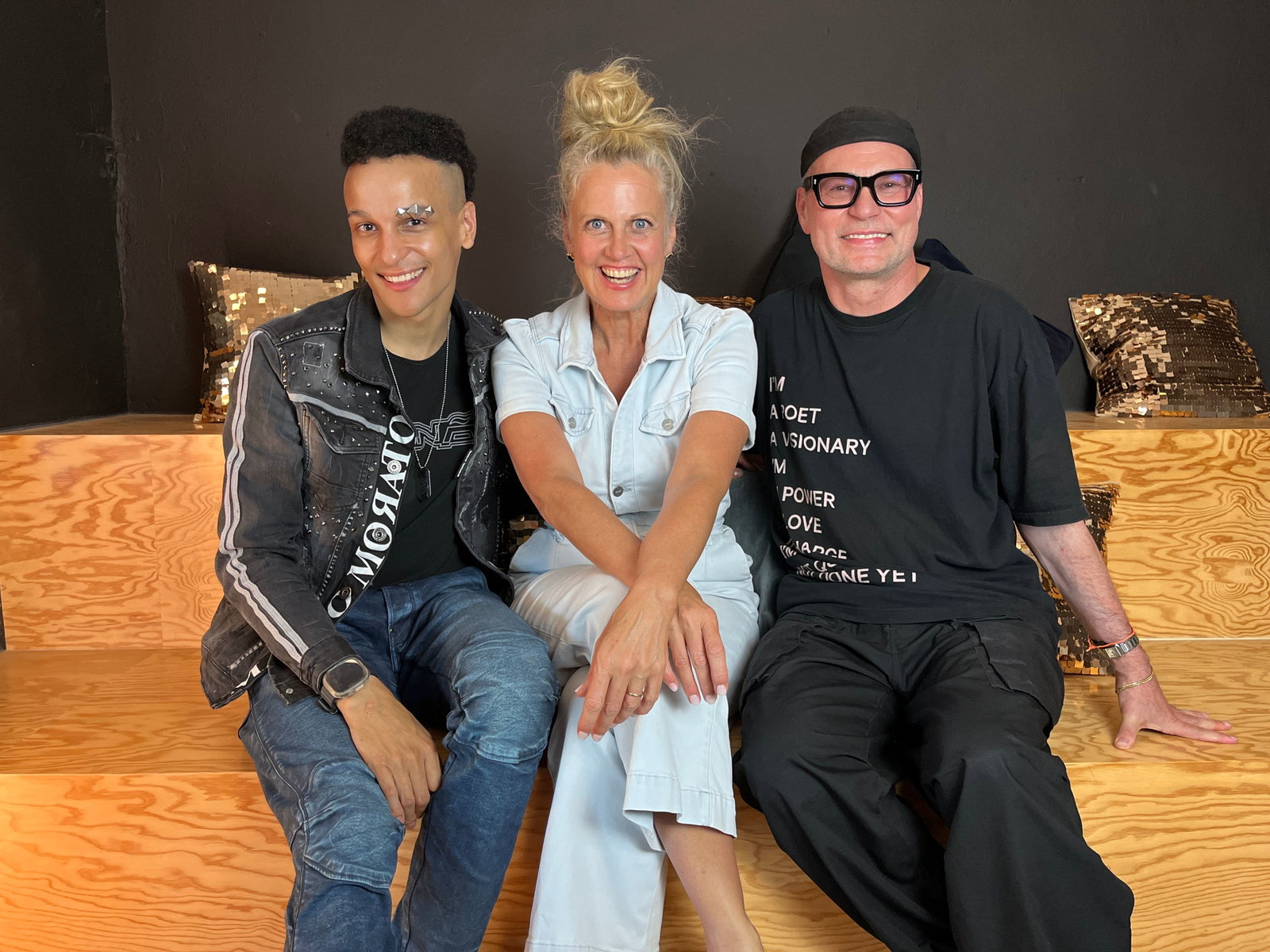 Prince Damien, Barbara Schöneberger, Ralf Schaedler