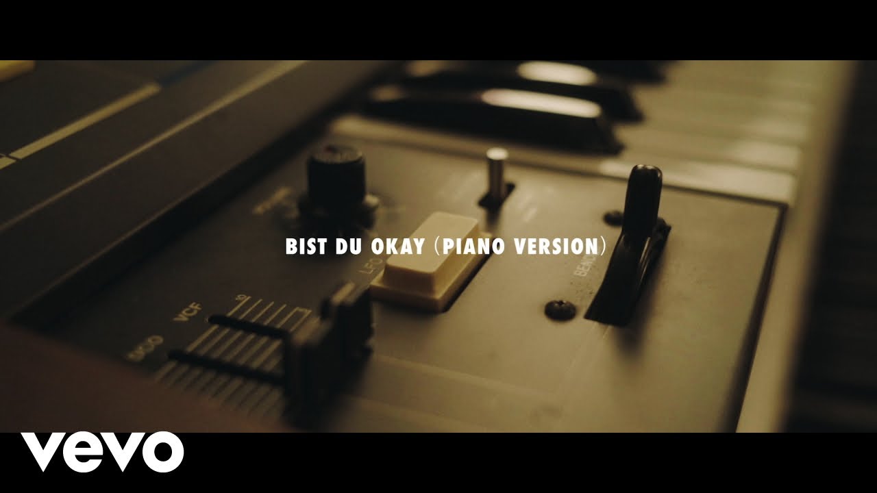 Mark Forster, VIZE, Michael Geldreich - Bist du Okay (Pianoversion | Official Video)